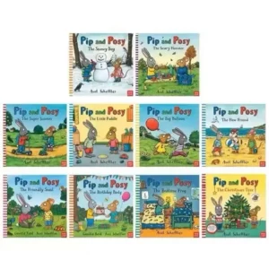 10 Books Pip and Posy Click on The English Version of To Provide Free Audio Support for "Little Da Ren Little Tadpole" Book