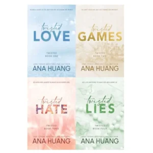 4 Books/set of Twisted Series By Ana Huang, Including Love/games/hate/lies Paperback English Novel Books
