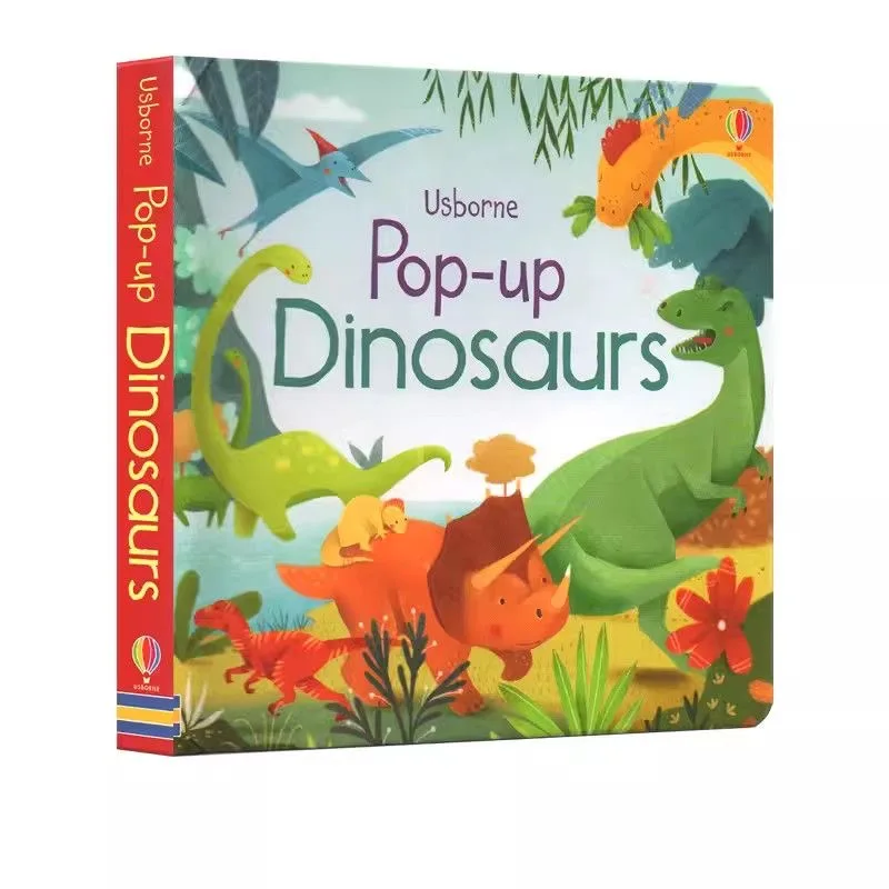 Usborne Pop-Up Dinosaurs Book - 3D Interactive Prehistoric World Encyclopedia for Kids (English Version) - Image 6