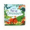 Usborne Pop-Up Dinosaurs Book - 3D Interactive Prehistoric World Encyclopedia for Kids (English Version)