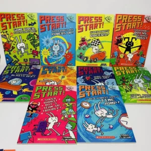 14 Books English Press Start Super Rabbit Boy Reading Edition Scholastic Branches Children Cartoon for Kid