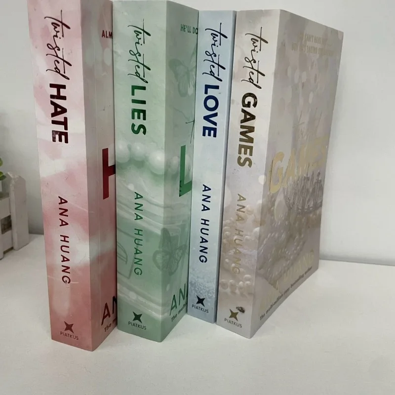 4 Books/set of Twisted Series By Ana Huang, Including Love/games/hate/lies Paperback English Novel Books - Image 3